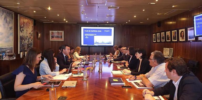 El Puerto de Gijón presenta su hoja de ruta para 2026-2029 y reclama al Ayuntamiento avances en la cesión de Naval Gijón