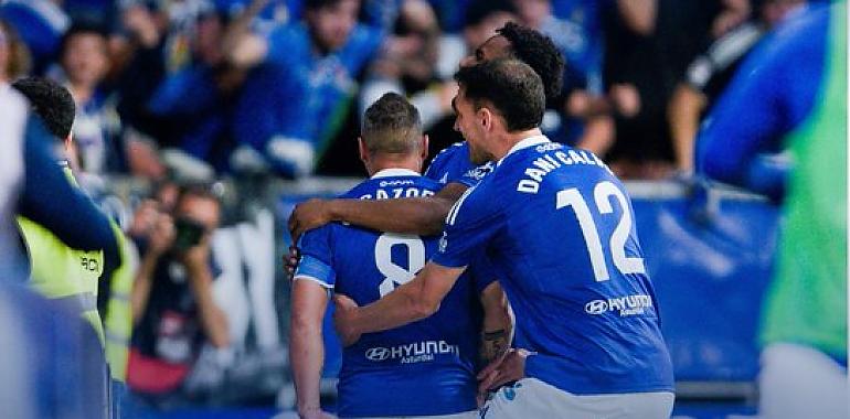 El Real Oviedo empata 1-1 ante la UD Almería