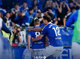El Real Oviedo empata 1-1 ante la UD Almería