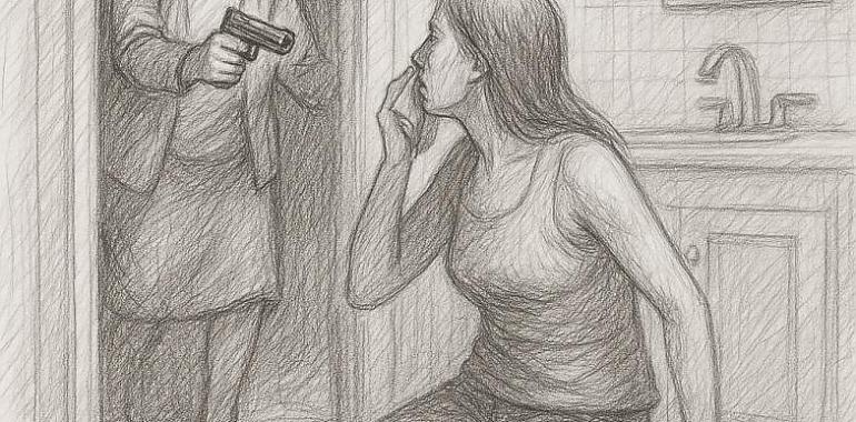 Pola de Siero, conmocionada tras el disparo accidental a una mujer por parte de su madre con un arma de fuego en su vivienda