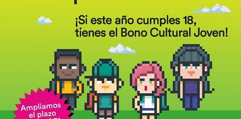 Más de 8.800 jóvenes asturianos pueden solicitar desde hoy el Bono Cultural Joven de 400 euros
