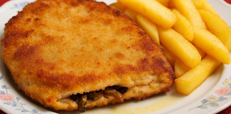 Recetas de una abuela asturiana: Cachopo de pavo relleno con verduras y Cabrales (un manxar que ye pa ponese a cantar como un ruiseñor)