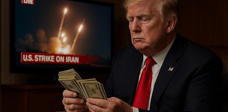 La guerra de Trump: beneficio para él, mientras Europa la paga a escote