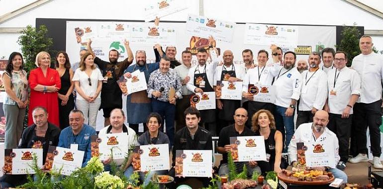 Brasas de Brutus conquista el trono de las brasas en Cangas: Mejor Parrillada de España con Ternera Asturiana