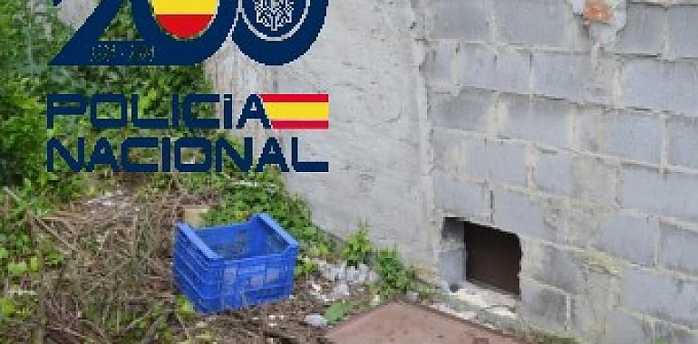 La Policía Nacional desmantela en Avilés un grupo criminal especializado en robos de cobre por el método del butrón