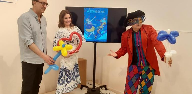 AstuRisas vuelve a llenar Avilés de carcajadas, magia y circo callejero