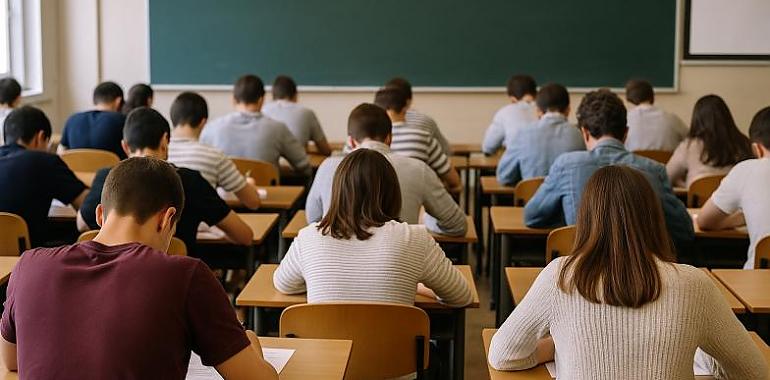 Más de mil estudiantes se enfrentan en Asturias a la PAU de julio: tres días, dos fases y una meta común