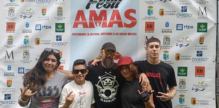 Los anteriormente llamados Rockbots arrasan en Piedras Blancas y se clasifican para la final de FestiAMAS 2025