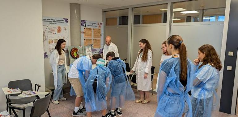 La ciencia entra en acción: 20 escolares asturianos viven su primer campamento biomédico en el ISPA-FINBA