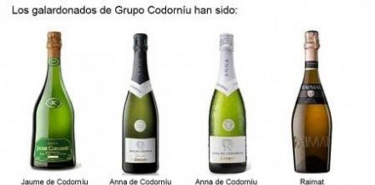 Grupo Codorníu triunfa en Effercescents du Monde y CINVE 2011