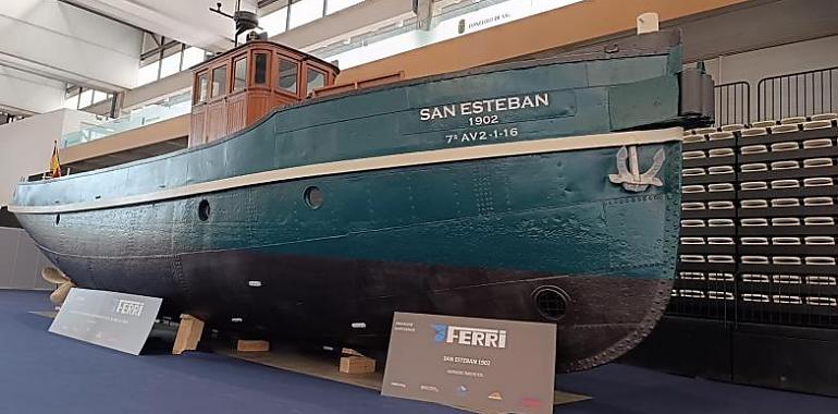 El Vaporín vuelve a surcar la ría del Nalón: Cultura, Ferri y Muros de Nalón sellan el regreso del histórico remolcador durante las fiestas del Carmen