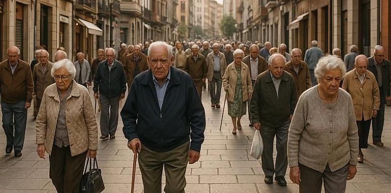 Asturias se rompe: la región con menos trabajadores por pensionista de toda España