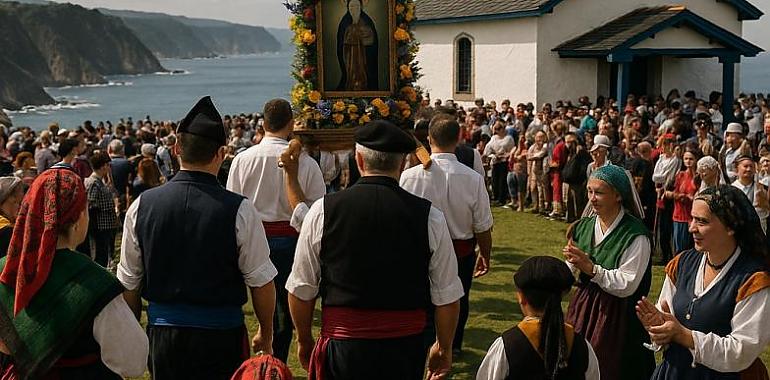 Agosto en Asturias: un mes de romerías, sidra, piraguas y folixa declarada de interés turístico