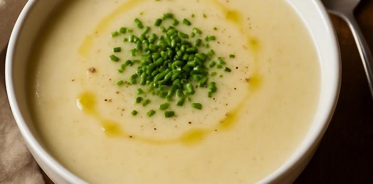 Recetas de una abuela asturiana: La Vichyssoise a lo asturianu (que inventé yo sin querer queriendo)