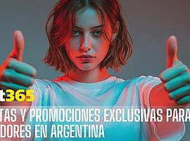 Ofertas y promociones exclusivas de Bet365 para jugadores en Argentina.