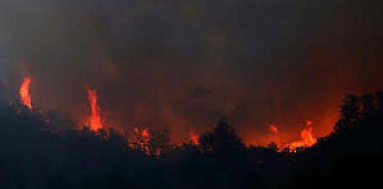 Madrugada de fuego en el Suroccidente: la UME blinda Genestoso y Somiedo y Asturias pelea por estabilizar tres frentes