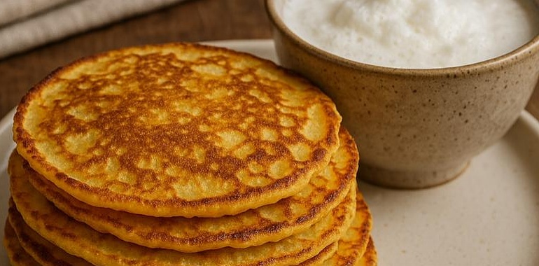 Recetas de una abuela asturiana: Frisuelos de borona con leche merengada ("el maíz es vida, mételo hasta en los frisuelos”)