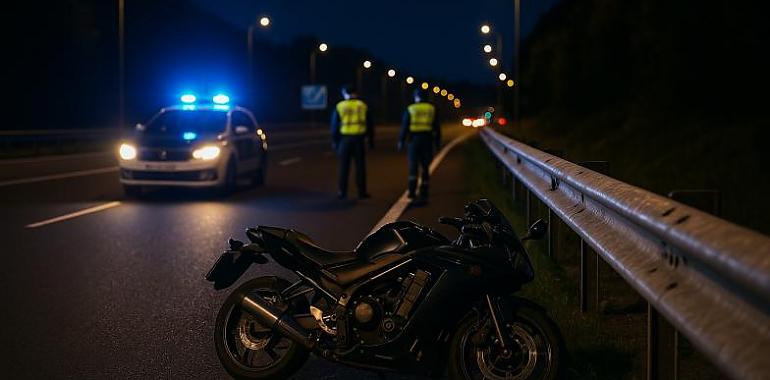 Luto en las carreteras asturianas: fallece Sabino Cachafeiro, motorista de 71 años, tras un brutal accidente en la Autovía Minera