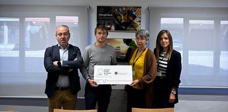 Asturiana de Zinc se suma a la lucha contra el cáncer como empresa activa de la Asociación Española Contra el Cáncer en Asturias
