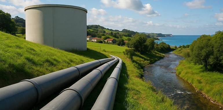 El Gobierno de Asturias invertirá 1,3 millones para garantizar el agua en Guadamía y cinco pueblos de Ribadesella