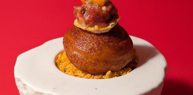 “Iru”, el pincho triunfador: así conquistaron tres asturianos el Nacional de Pintxos en Vitoria