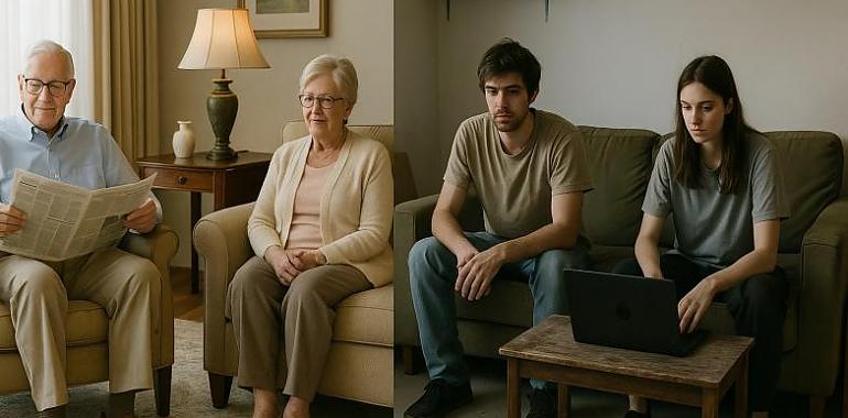 Los hijos viven peor que sus padres: la precariedad laboral y el precio de la vivienda abren la mayor brecha de riqueza en la historia de España