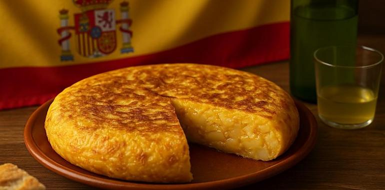 Recetas de una abuela asturiana: Tortilla española de la Hispanidá (redonda como España entera)