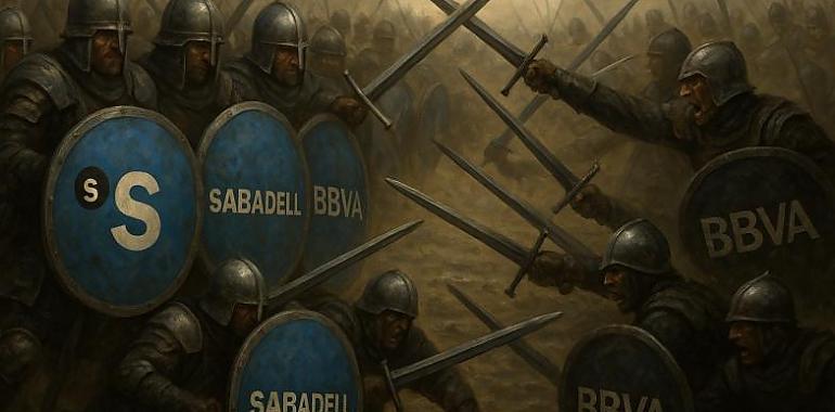 Sabadell frena a BBVA: solo el 2,8% de sus clientes-accionistas acude a la OPA (1,1% del capital)