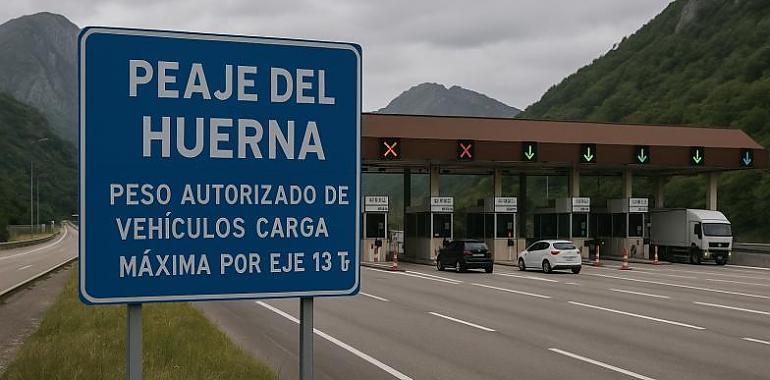El Gobierno central, firme en mantener el peaje del Huerna pese al frente común asturiano