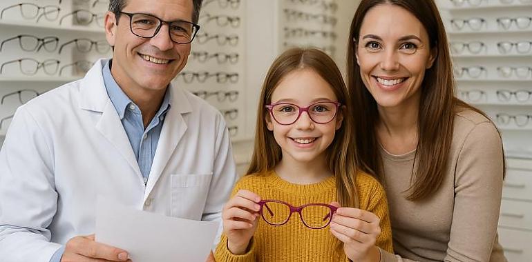 Asturias lanza ayudas de hasta 100 euros para comprar gafas a menores de 12 años y lidera la equidad visual infantil en España