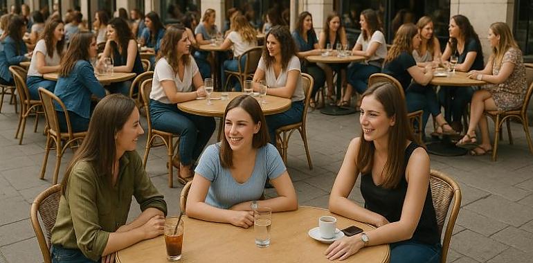 Mesas llenas de ellas, sillas vacías de ellos: radiografía de la cita en 2025