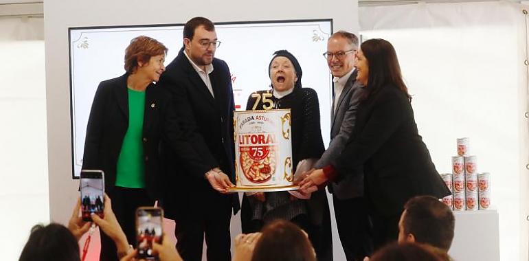 Barbón celebra los 75 años de Fabada Litoral: “Asturias es, en sí misma, una gran marca de calidad”