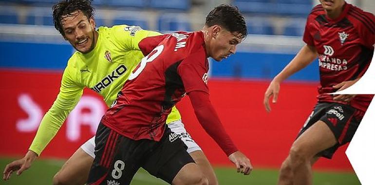 El Sporting pierde contra el CD Mirandés