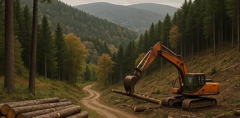 Medio Rural destina 435.800 euros al plan de ordenación del monte Carbayal, Pastur y Entrerríos en Illano para reforzar la prevención de incendios y la ganadería sostenible