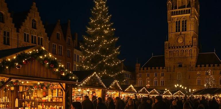 Escapada navideña a Brujas por solo 242 €: el viaje perfecto para vivir la magia de los mercadillos
