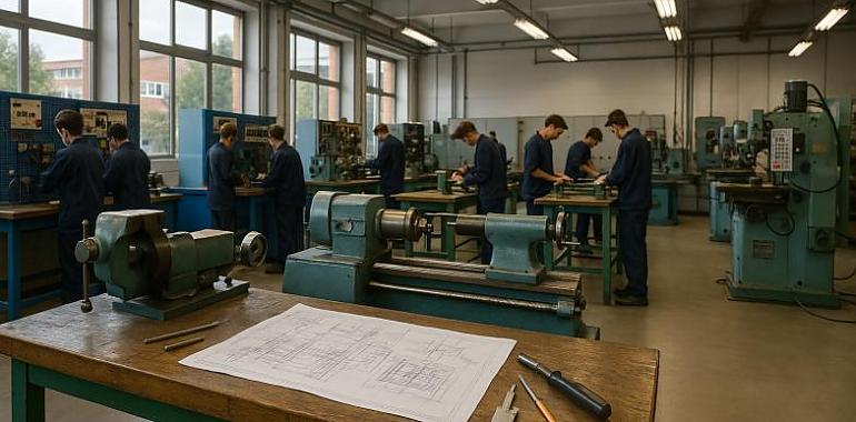 La Formación Profesional despega en Asturias: la matrícula en primer curso presencial sube un 12,5% y consolida un auge histórico