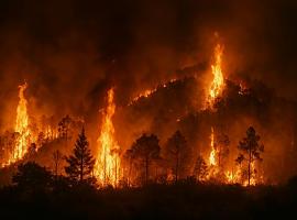 Ocho años de cárcel por incendiar el Monte Naranco: la condena más dura por un fuego forestal en Asturias
