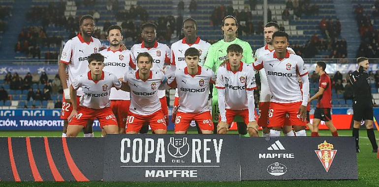 Gran partido del Sporting en la Copa