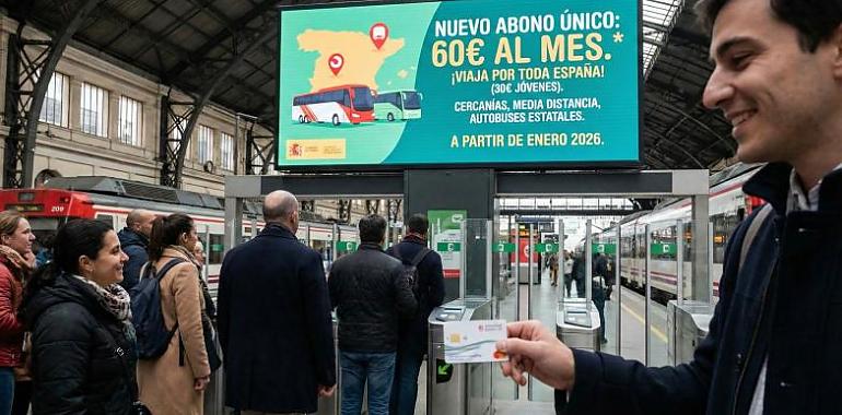 Revolución en la movilidad española: Luces y sombras del nuevo Abono Único de 60 euros
