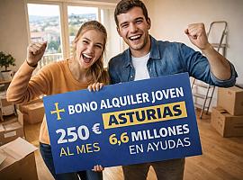 250 euros al mes para dar el paso: Asturias reactiva el Bono Alquiler Joven con 6,6 millones para facilitar la emancipación