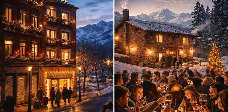 Asturias despide 2025 a reventar: hoteles casi completos, casas rurales “en modo familia” y restaurantes con la libreta ardiendo