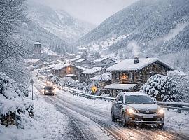 Asturias se congela: llega un golpe de invierno con nieve hasta los 300 metros y frío intenso en toda la región