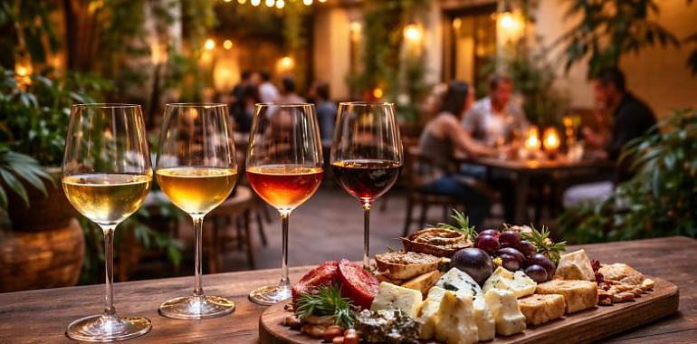 Cuatro vinos, quesos y un jardín secreto en Barcelona: la cata que convierte una tarde cualquiera en un plan redondo