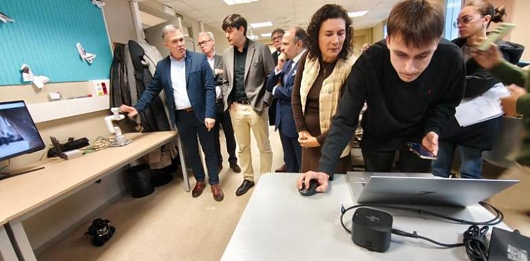 Asturias se adelanta al futuro con una red 5G privada única en España en el campus de Gijón