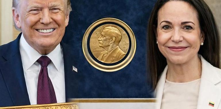 “Te regalo mi Nobel”: la escena que humilla a la oposición venezolana y retrata a Trump