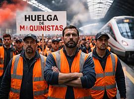Asturias se suma al paro de maquinistas porque el sector entiende que, tras Adamuz y Gelida, seguir como si nada sería jugar a la ruleta