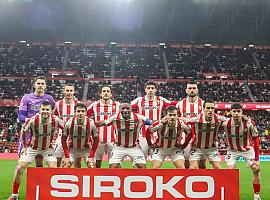 Los rojiblancos golean en El Molinón (3-0) 