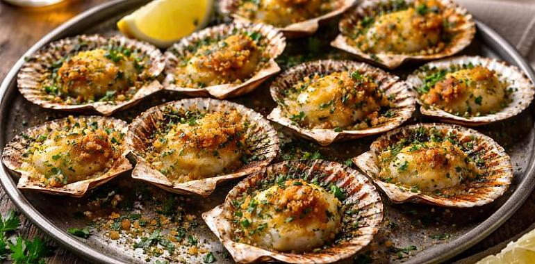 Recetas de una abuela asturiana: Les zamburiñes al fornu, como se fixeron siempre  (Cuando el productu ye bonu, nun fai falta disfrazalu, solo respetalu)”