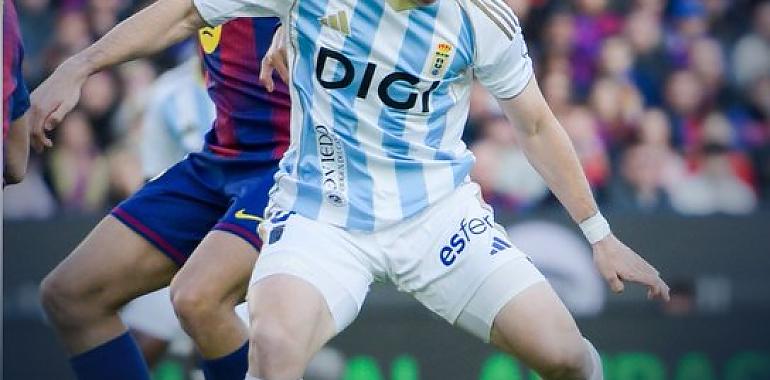 Un Oviedo de más a menos cae derrotado en el Spotify Camp Nou