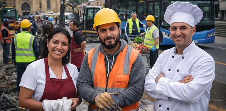 Los extranjeros impulsan el empleo en asturias mientras cae la ocupación entre los españoles en 2025